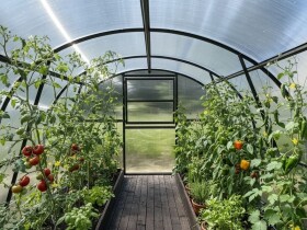 Polykarbonátový skleník – KYKLOP2, PC 8 mm, 3×8 m