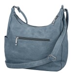 Stylová dámská koženková crossbody kabelka Timea, modrá