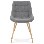 Jídelní židle, šedá, látka, CT-394 GREY2