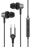 Beline SK-193 černá / Sluchátka do uší / USB-C / 1,2 m kabel (SK193)