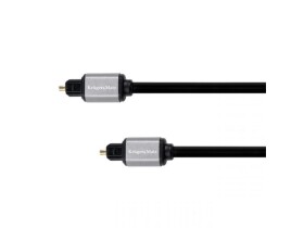 Kabel optický TOSLINK KRUGER & MATZ KM1225 Basic 5m - rozbaleno