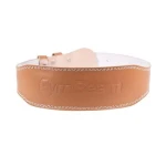 Fitness opasek celokožený brown - GymBeam (XL, hnědá) (62179-4-XL)