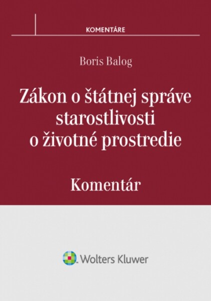 Zákon o štátnej správe starostlivosti o životné prostredie