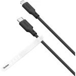 YENKEE YCU 635 BK SILIC Kabel USB-C (M) - Lightning (M) 1.5m černá / 27W / 480Mbps (8590669356911)