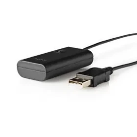 Nedis Bluetooth Vysílač Přijímač / Vstupní konektor: 1x AUX / 1x USB / SBC / Up to 1 Device / černá (BTTR050BK)