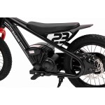 Mamido Dětské elektrické vozítko Motorka BAIGOR 23 PRO černá