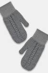 DÁMSKÉ RUKAVICE RZ056 melanžově šedá 21