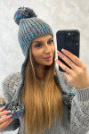 Dámská ušanka Nadia K321 tmavě šedá UNI