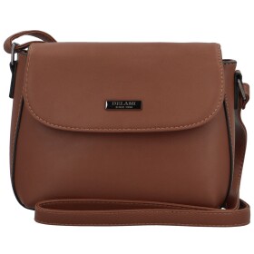 Módní dámská crossbody kabelka Delami Little Mia, coffee