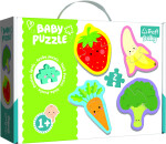 Trefl Puzzle Baby Ovoce a zelenina / 4x2 dílky