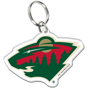 Wincraft Přívěšek na Klíče Minnesota Wild NHL Team Logo Premium Acrylic Keychain FA_4484670