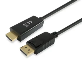Equip / Redukce DisplayPort/HDMI / 4K/30Hz / 2 m / černá (119390)