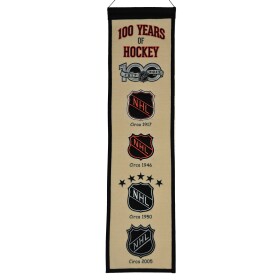 Mustang Vlajka NHL 100 Years of Hockey Evolution