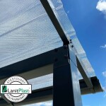 Vlnitá polykarbonátová deska Marlon CSE DIAMOND Z-TOP, š. 0,954 m × d. 3 m, síla 2,8 mm (bronz)