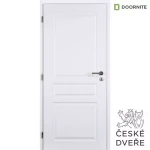 Interiérové dveře Troja plné 60L bílé