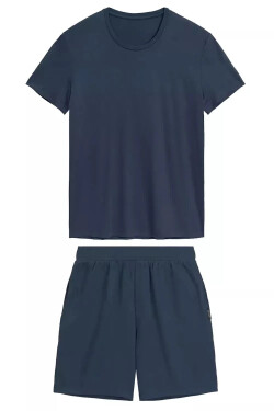 Pánské pyžamo 005 denim - Atlantic denim XL