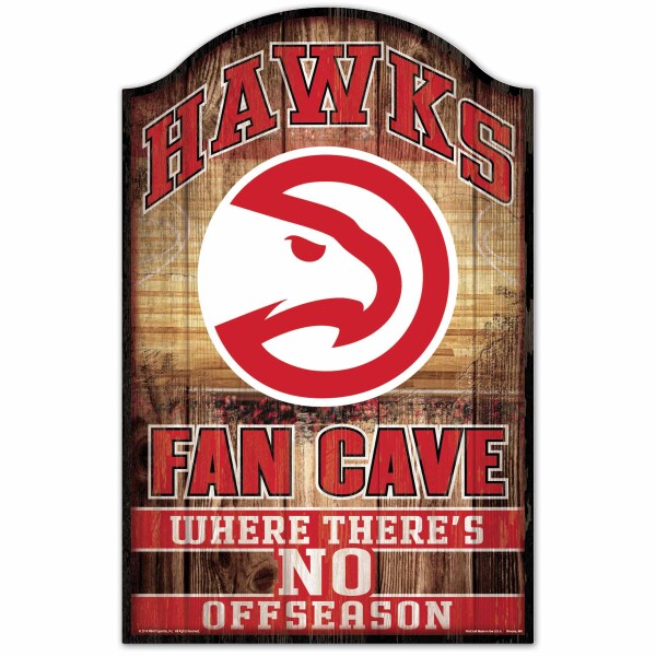Cedule Atlanta Hawks NBA Fan Cave