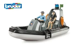 Bruder 62733 Policejní člun se 2 figurkami a příslušenstvím