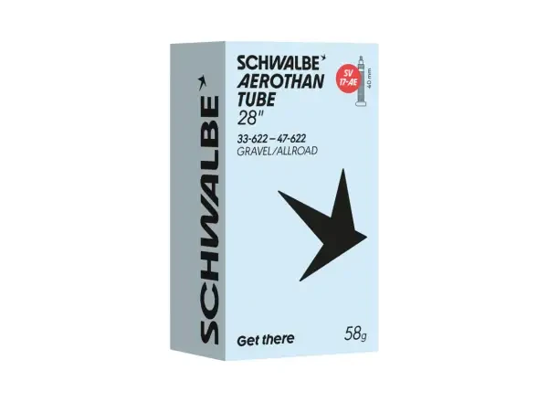 Schwalbe Tube AEROTHAN 33-47/622 SV17-AE, TPU, 40mm