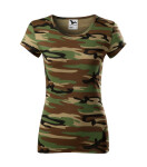Camo Pure tričko dámské camouflage brown XL