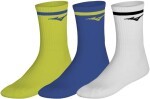 Tréninkové ponožky Mizuno Training 3P Socks With Line 32GXCA54Z43 - tři páry Velikost textilu: S