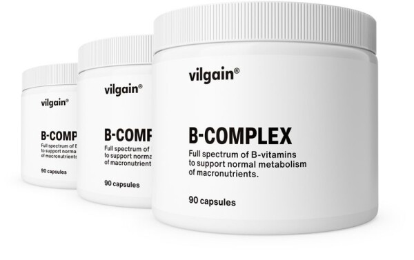 Vilgain B-Komplex – 3× 90 kapslí