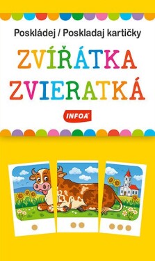 Poskládej kartičky - Zvířátka / Poskládaj kartičky - Zvieratká