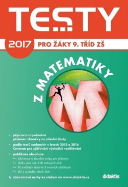 Testy 2017 matematiky pro žáky tříd ZŠ
