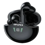 Awei T12P černá / Bezdrátová sluchátka / TWS / Bluetooth 5.3 / dobíjecí pouzdro (T12P)