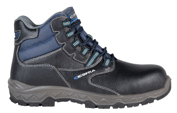 Bezpečnostní obuv Cofra ADDUCTOR S3S CI FO S velikost 46, Černá/Modrá