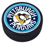 Mustang Puk Pittsburgh Penguins NHL Vintage Striped Textured Puck
