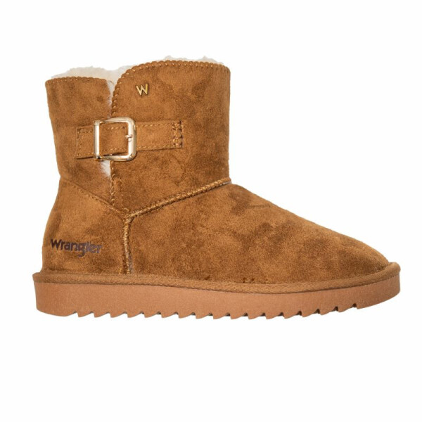 Wrangler Elsa Platform MID women's snow boots insulated winter boots with fur black (20243077.37B) dámské 37