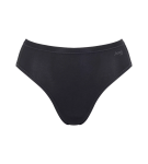 Dámské kalhotky GO Daily Cotton Tai 3P - BLACK - černé 0004 - SLOGGI BLACK L