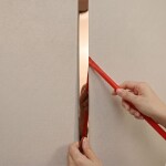 REA - Samolepicí dekorativní lišta P14454CF 3,8cm Copper HOM-09971