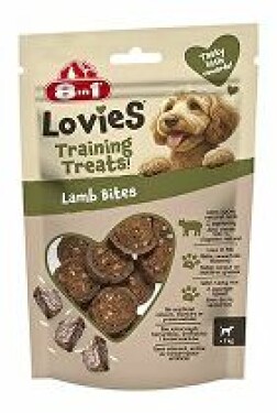 Pochoutka 8in1 Lovies Training Treats Lamb Bites 90g