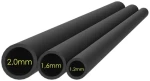 Suretti Smršťovací hadička 2 mm šedá / Smršťovací hadička / 2 mm