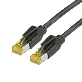 Secomp 21.05.9556 RJ45 síťové kabely, propojovací kabely CAT 6A S/FTP 5.00 m černá dvoužilový stíněný, bez halogenů, samozhášecí 1 ks