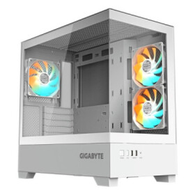 GIGABYTE case GB-C201PI, Mid tower, 2xUSB 3.0, 3x 120mm ARGB Fan, bílá EDF_1706161