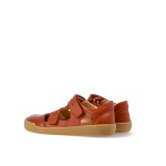 Dětské barefoot sandály CRAVE SHELLWOOD Cognac, hnědá - 30