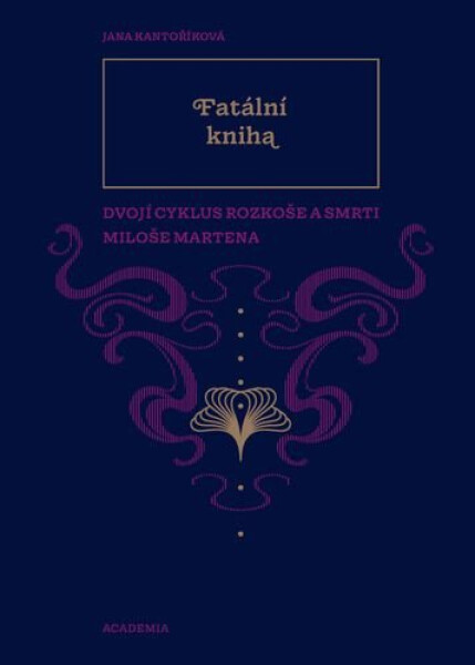 Fatální kniha - Dvojí Cyklus rozkoše a smrti Miloše Martena - Jana Kantoříková