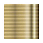 Dárkový papír Folie - role 2 m × 70 cm - Zlatý pruhovaný - Albi