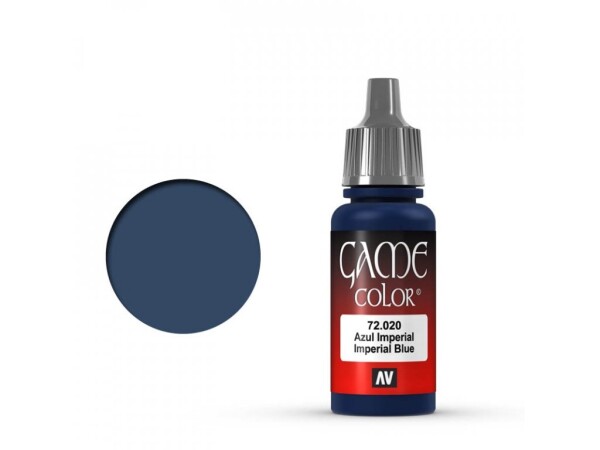 Vallejo Game Color 72020 Imperial blue 18 ml