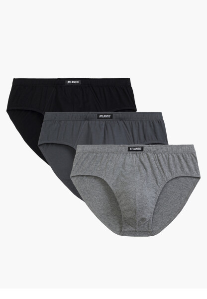 Atlantic 3BMP-006 barva:černá/šedá/grafitová XL