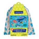 Mudpuppy Puzzle na cesty - Život v oceáně (36 dílků)