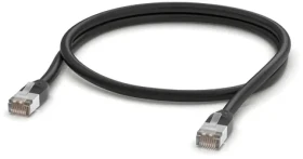 Ubiquiti UACC-Cable-Patch-Outdoor-1M-BK černá / Venkovní patchkabel / Cat5e / STP / 1 m (UACC-Cable-Patch-Outdoor-1M-BK)
