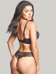 Dámská tanga Panache Ana Thong black 9399