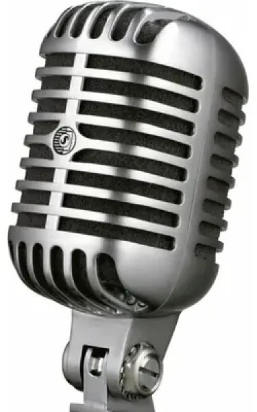 Shure 55SH Series II stříbrná / Dynamický retro mikrofon / XLR / 50 - 15000 Hz (55SH SERIES II)