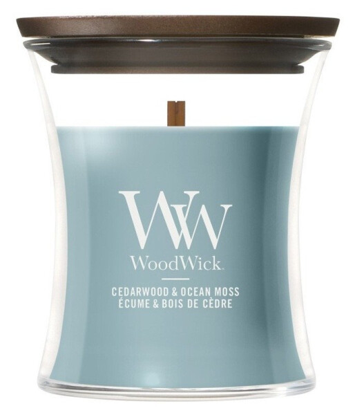 Vonná svíčka ve skle malá - Cedarwood & Ocean Moss