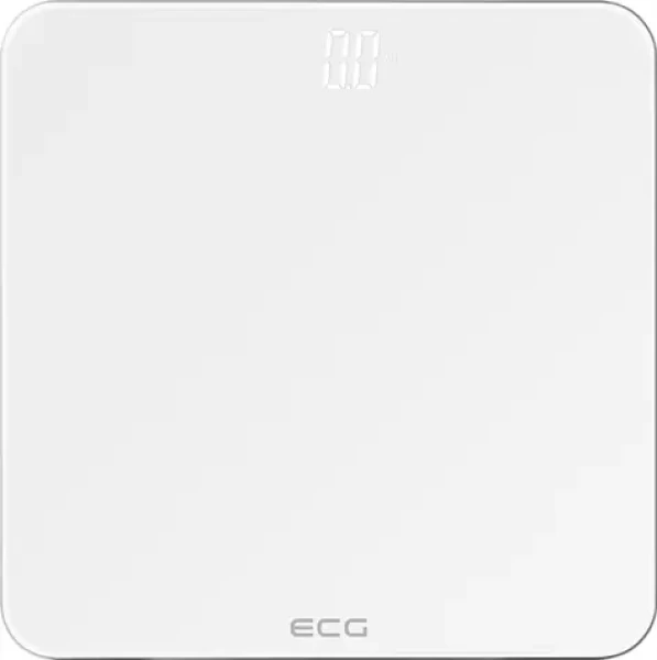 ECG OV 1821 bílá / osobní váha / maximálně 180 kg / přesnost 100 g / LED displej / tvrzené sklo / 3x AAA baterie (100000656338)