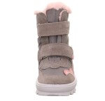 Dívčí zimní boty FLAVIA Grey/Pink GTX Superfit 1-000229-2500 - 34